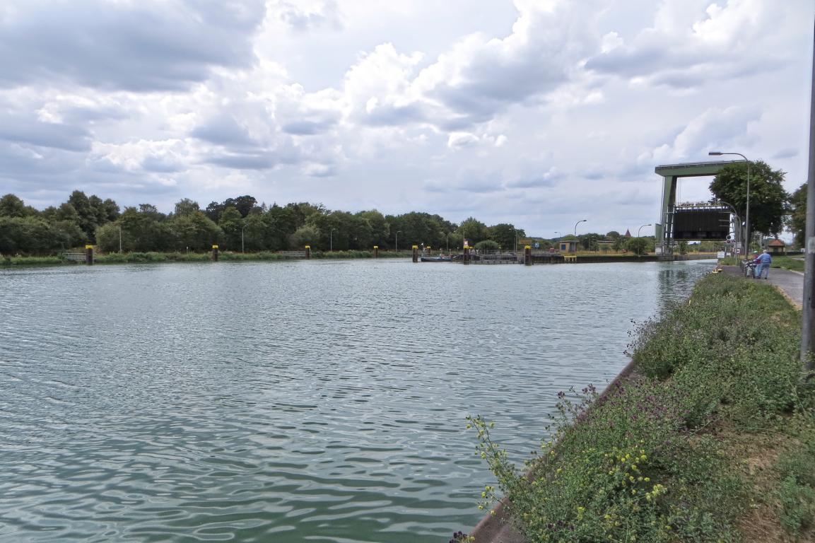 Schleuse Flaesheim Ostansicht Schleuse Flaesheim Ostansicht